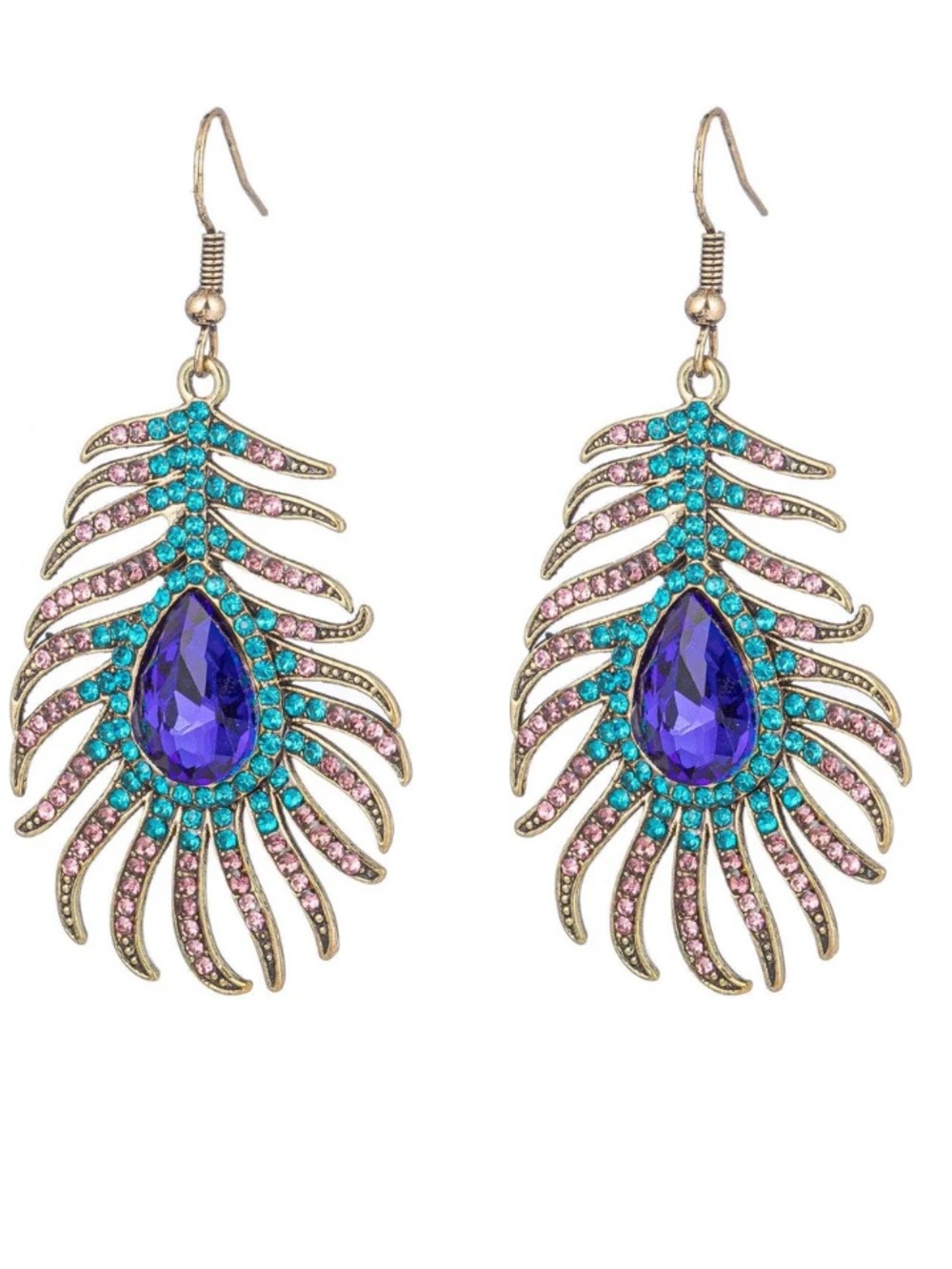 Aratta New Peak Statement Earrings NWT